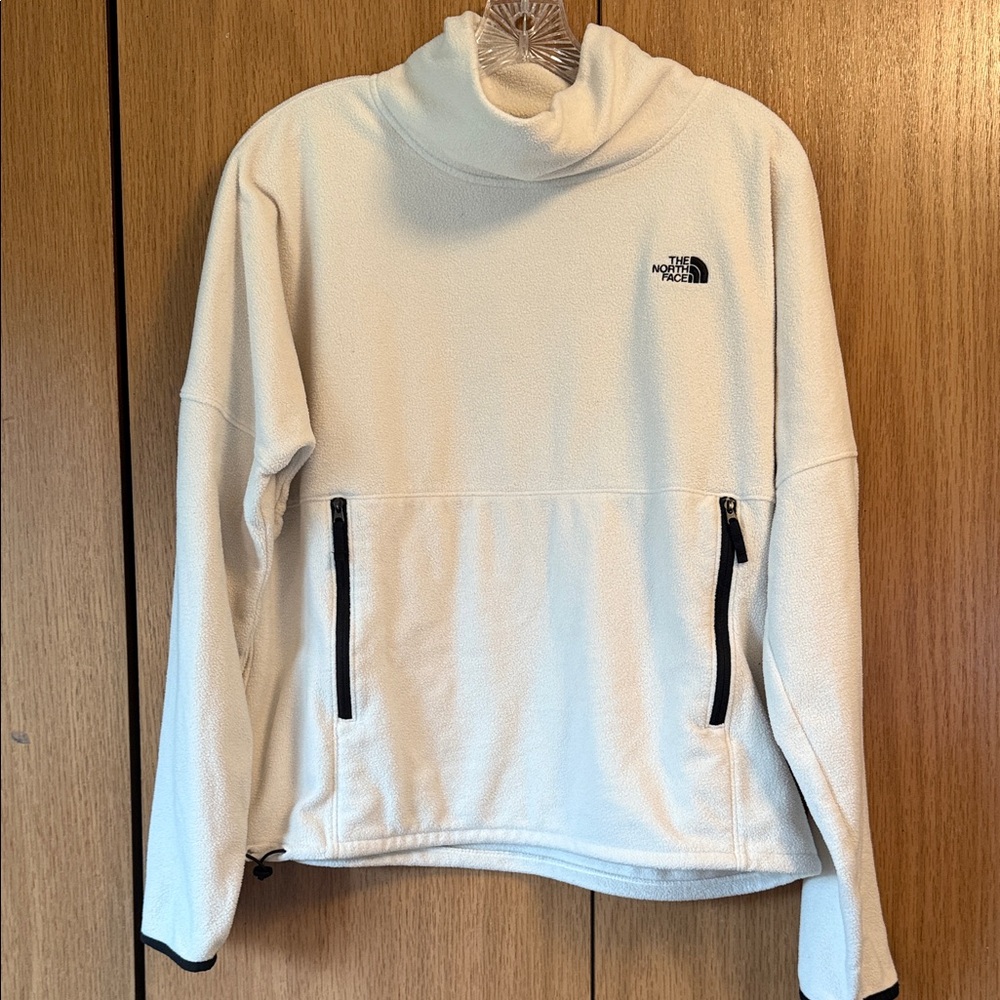 The North Face Cream Fleece Swearshirt